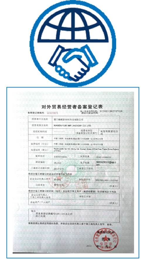 Foreign trade operation permit