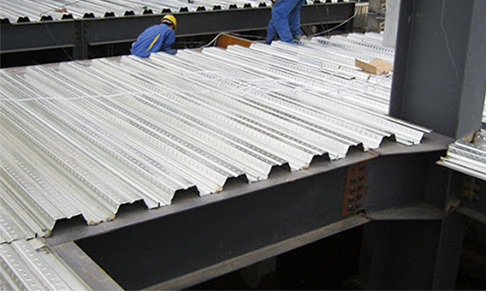 floor deck sheet construction
