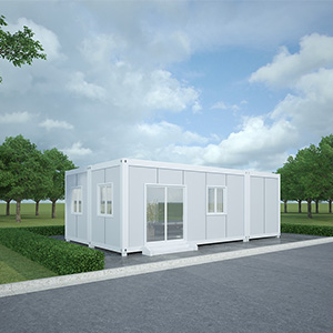 White color container house