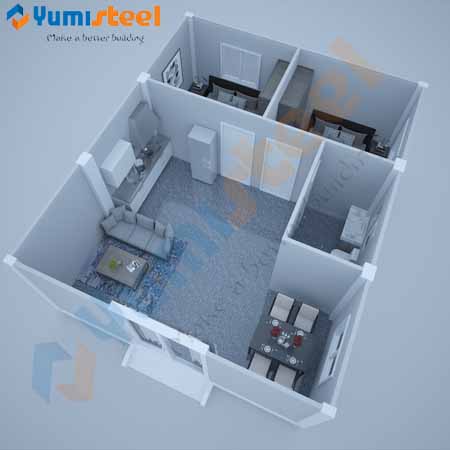 Example for Plan Design for container house