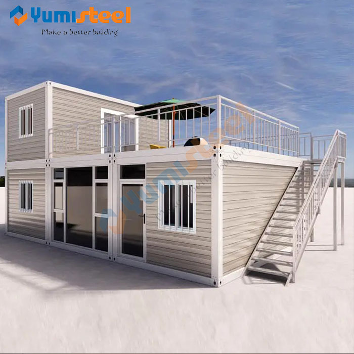 Conversión de loft de casa con estructura de acero