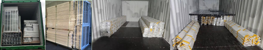 Packing of quick-assembled container