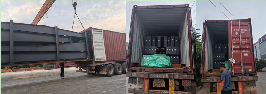 Special Shaped Steel Structure Packing