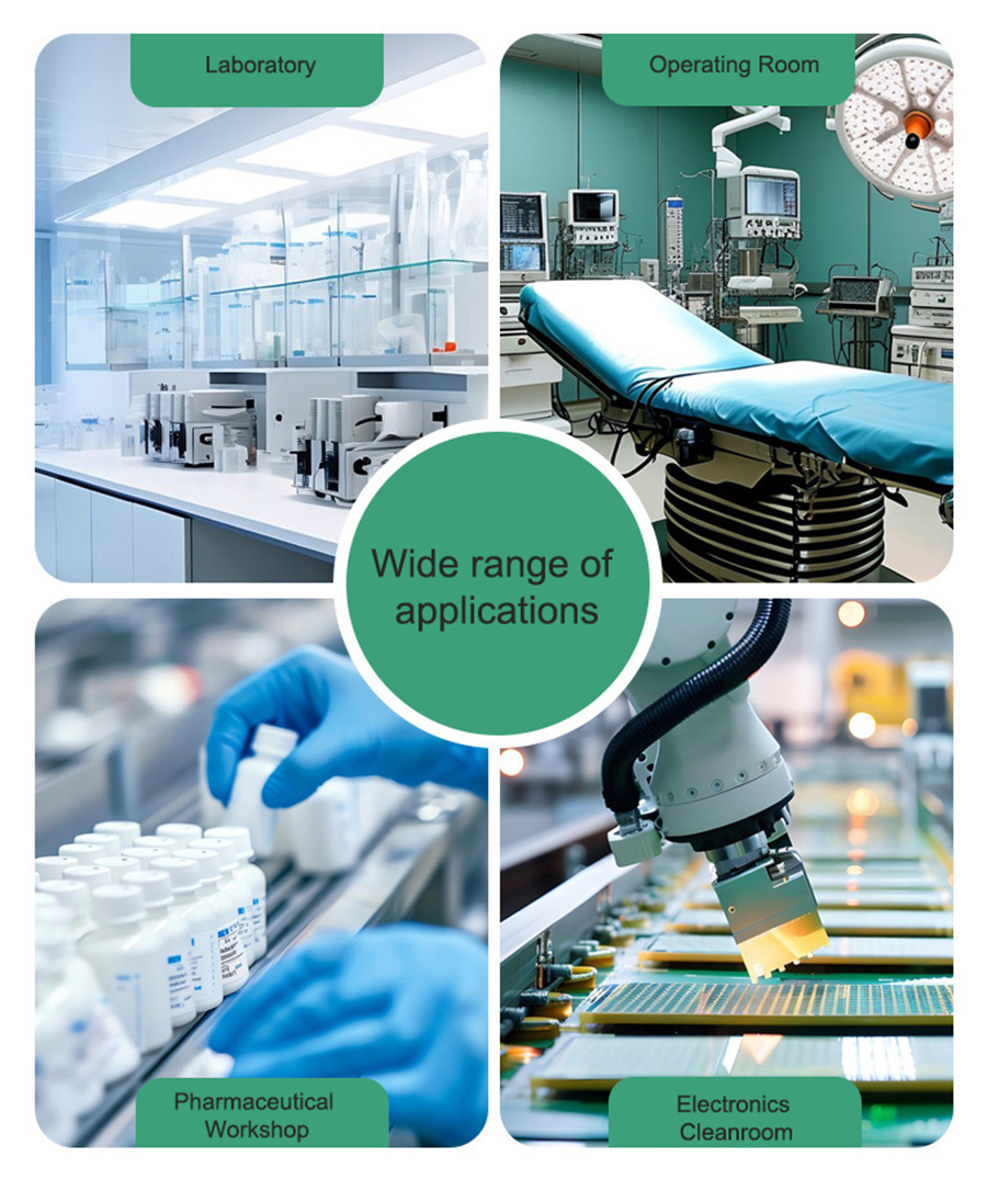 cleanroom panels application