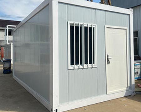 Container door and windows