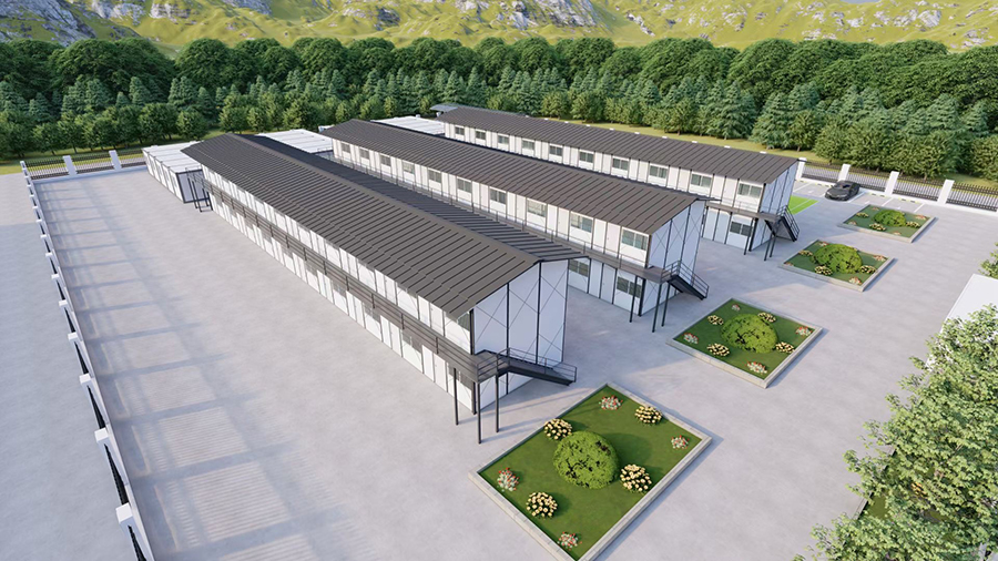 Site offices and construction camp accommodations