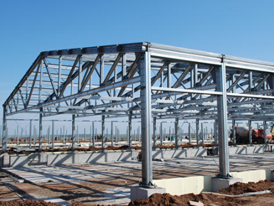 Prefabricated steel warehouse 