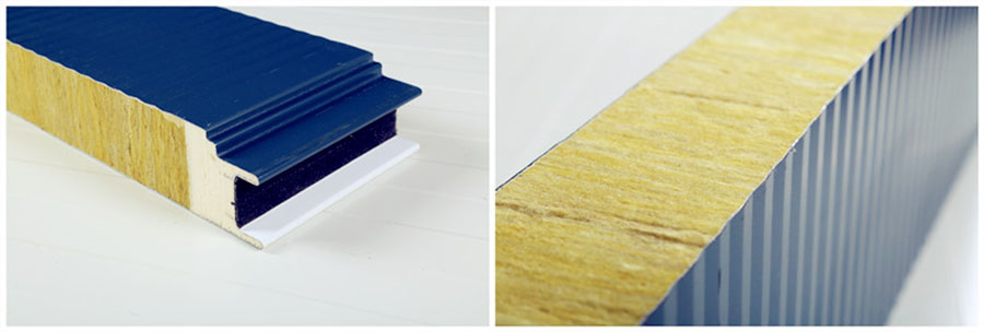 PU Sealing Rockwool Sandwich Panels