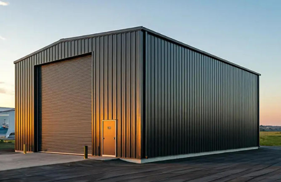 Prefabricated metal garages