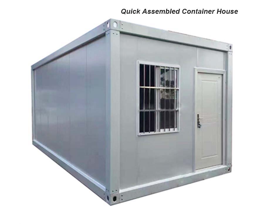 Quick assemble container house