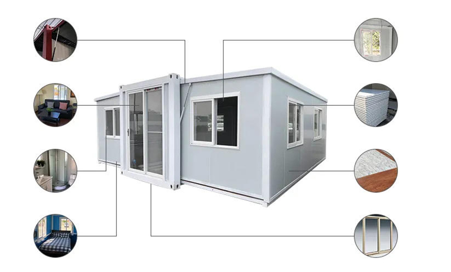 expandable container house 