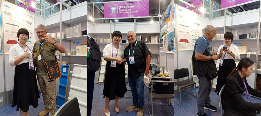 Yumisteel taking photos with clients