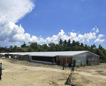 Steel Poultry House in Ghana