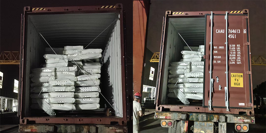 Steel structure packing