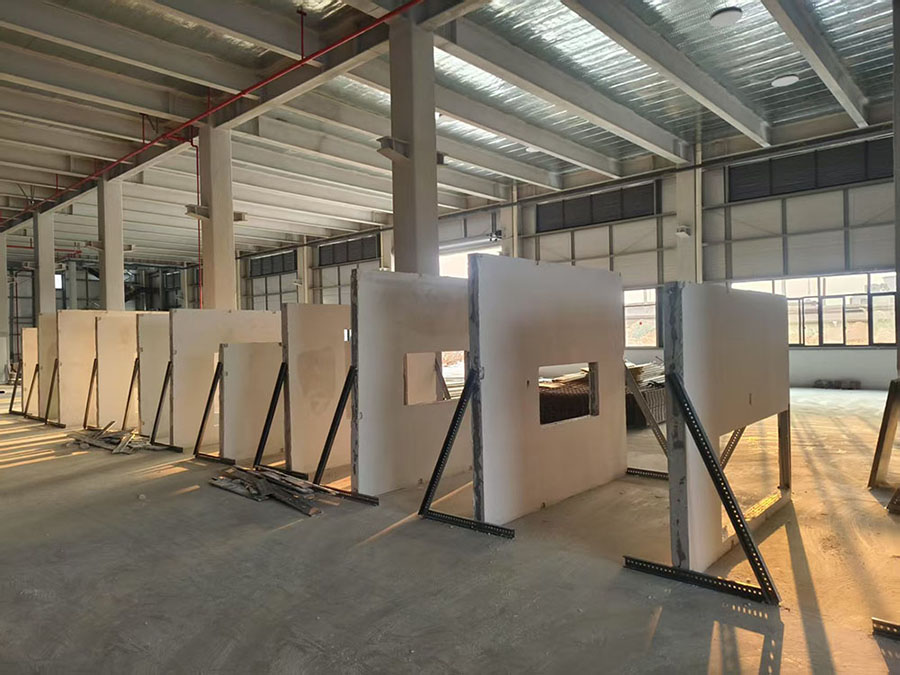 MgO prefabricated wall panel MgO prefabricated wall panel