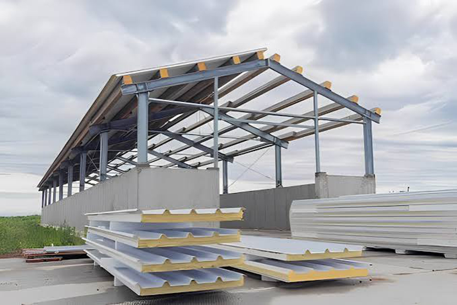 Sandwich Panels building