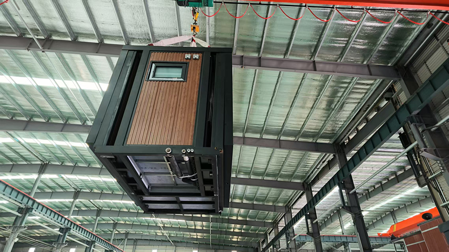 Container house relocation