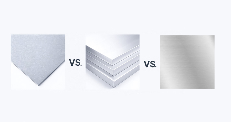 Galvanized vs Aluminum-Zinc vs Stainless Galvanized vs Aluminum-Zinc vs Stainless
