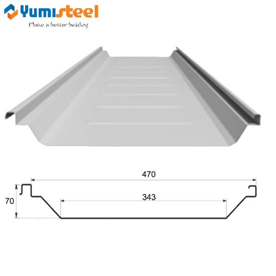 standing seam roof panel
