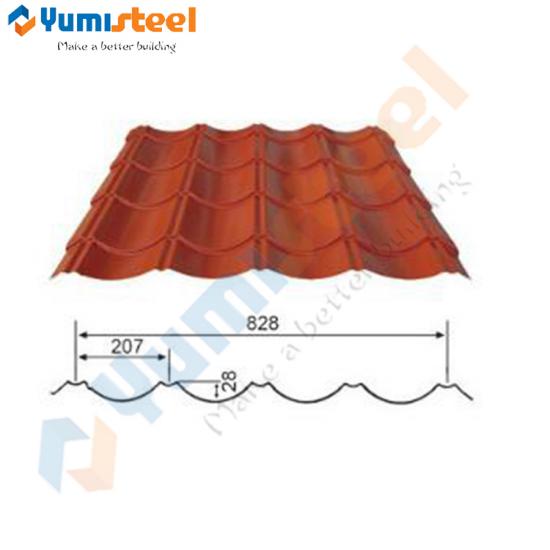 paneles de techo corrugados