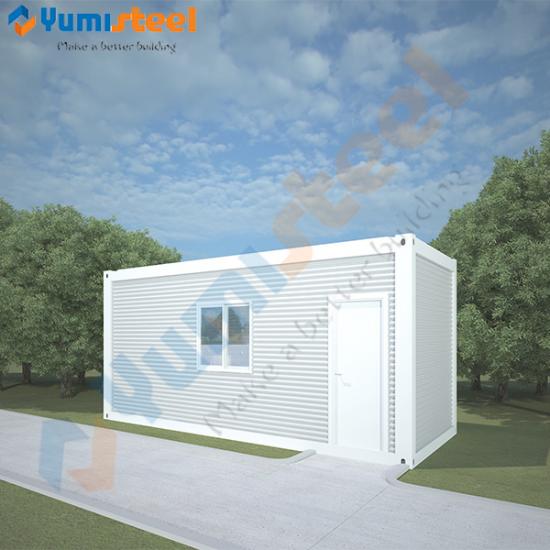 Affordable steel frame container bungalow housing