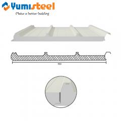 fabricante líder de china Paneles sándwich para techo acanalado de 50 mm diseñados para montaje de sistemas solares fotovoltaicos