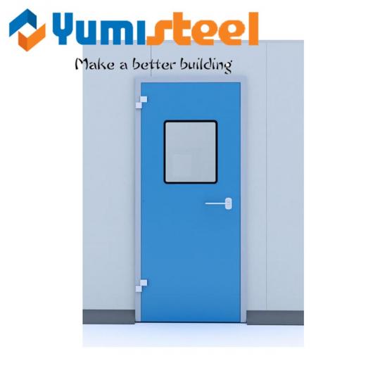 Puerta de sala limpia