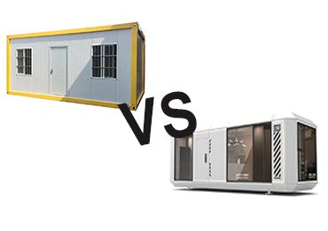Casa cápsula vs. casa contenedor