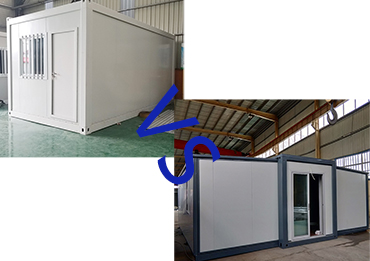 Contenedor plano frente a contenedor plegable expandible