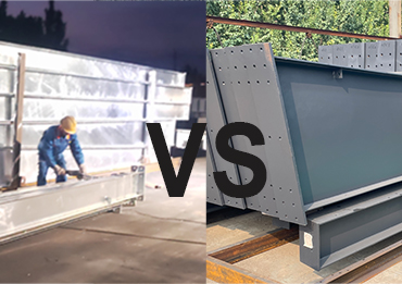 Acero galvanizado por inmersión en caliente vs. acero pintado