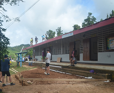 Edificio escolar filipino