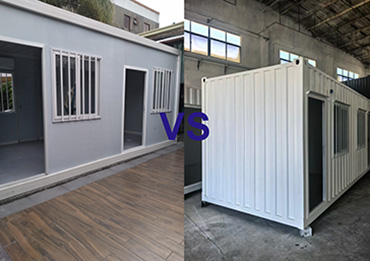 ¿Cuáles son las diferencias entre una casa plana y una casa contenedor de envío?