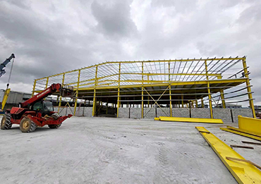 Estructuras de acero prefabricadas: desde la producción hasta la instalación